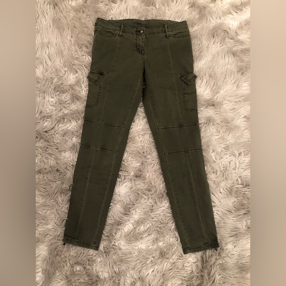 Micheal Kors Skinny Army Cargo Pants - Size 4